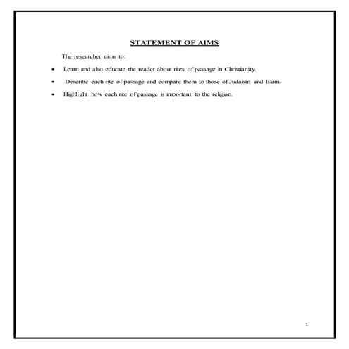 Religious education sba 