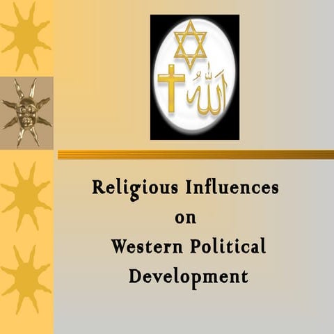 Religious influences on western political thought