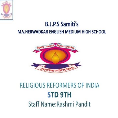 RELIGIOUS REFORMERS OF INDIA.pptx