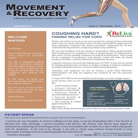 ReLiva Physiotherapy Movement_Recovery_issue_4_ 2017