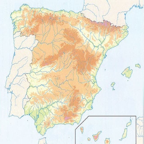 Relleu d'espanya