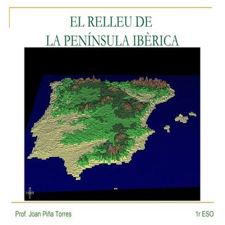 Relleu península ibèrica r