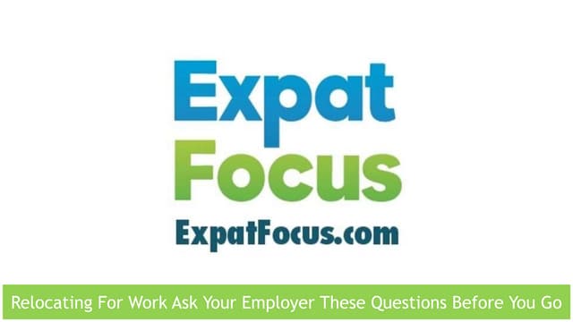 Relocating For Work?