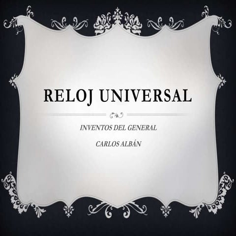 RELOJ UNIVERSAL PARA VERIFICACION DE LA HORA EN DISTINTAS ZONAS ...