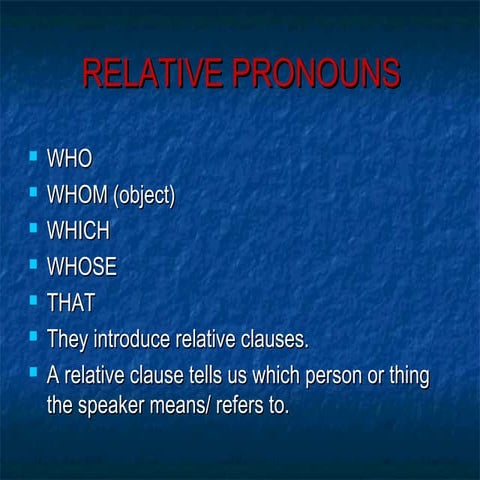 Adjective Clause