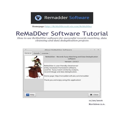 Remadder tutorial