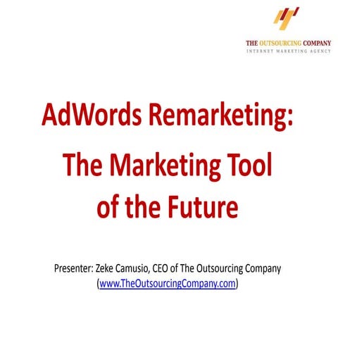 Remarketing Tutorial