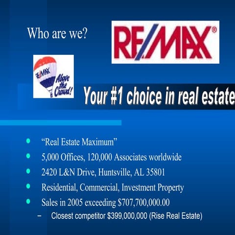 Remax Listing Presentation | PPT