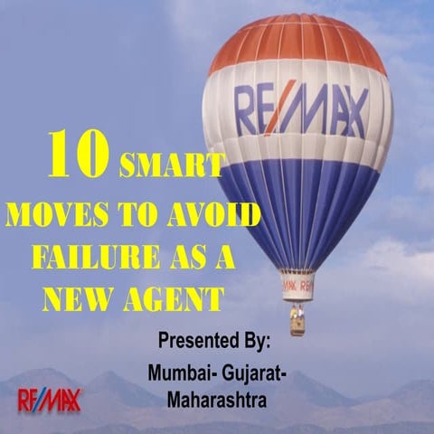 10 Smart Moves to Avoid Failure as a New Agent