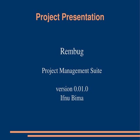 Rembug Presentation