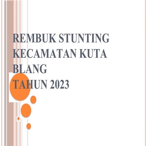 rembuk-stunting-2023 kecamatan kuta tahun 2023