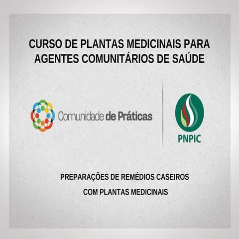 Remédio caseiros com plantas medicinais