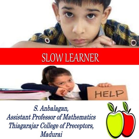 REMEDIALS FOR SLOW_LEARNER
