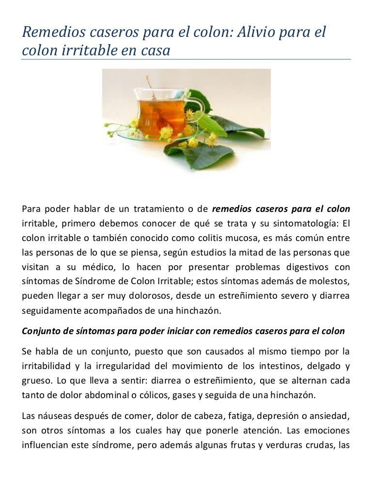 remedios caseros para los gases y estreñimiento