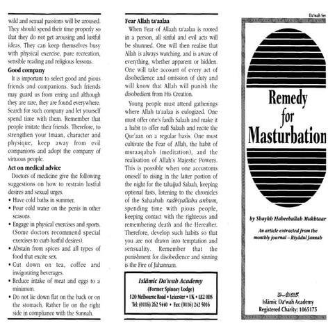 remedy-for-masturbation-ppt