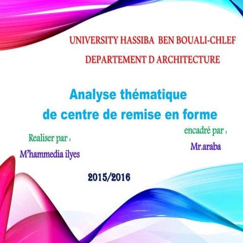 Programme des surfaces | DOC