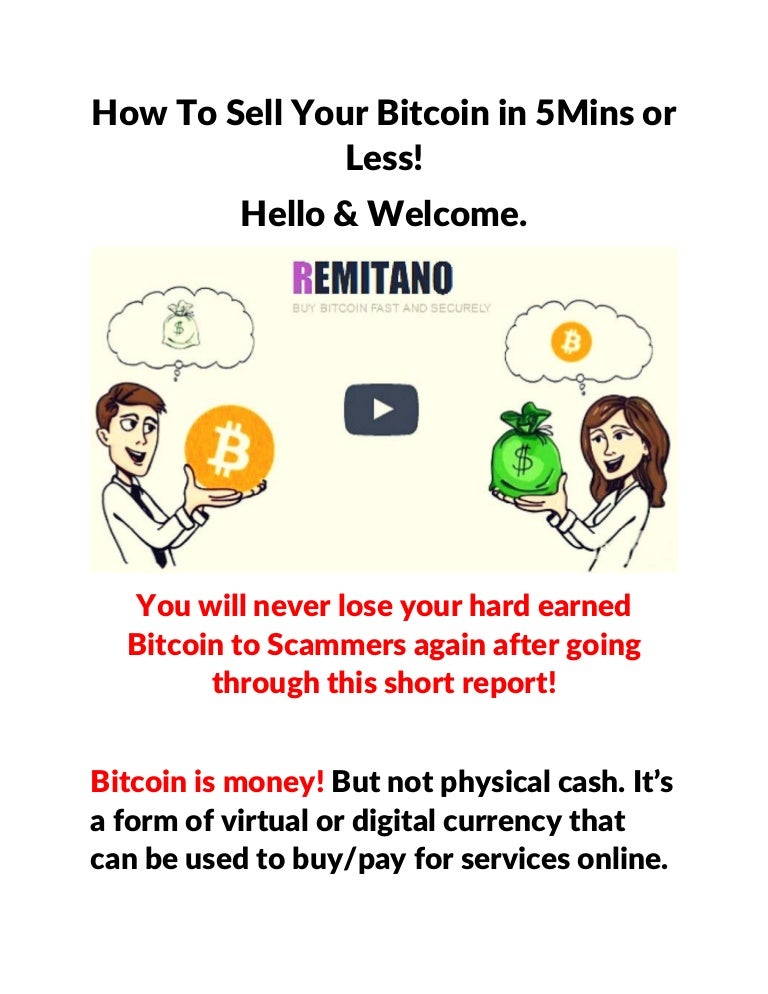 how to sell bitcoin safely how to sell bitcoin safely