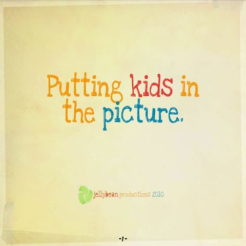 Remix: putting kids in the picture