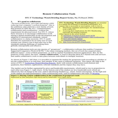 Remote Collaboration Tools 