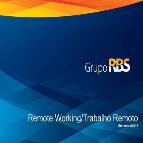 Remote working / Home Office / Working from Home