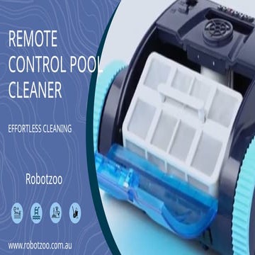 Shop Remote Control Pool Cleaner for Effortless Cleaning | PPT