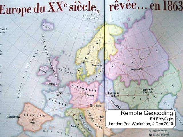 Remote Geocoding