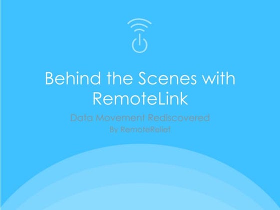 Remoterelief presentations