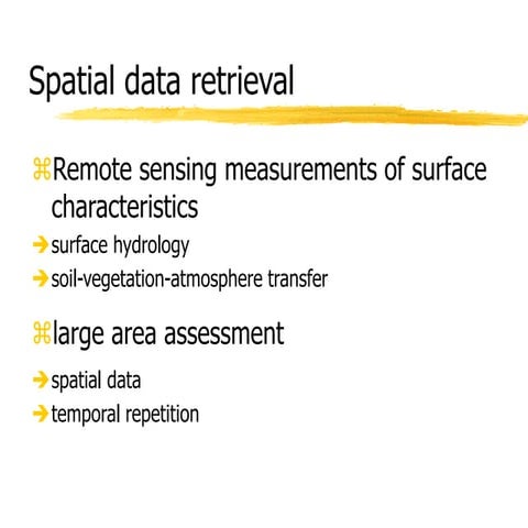 remote sensing data types, Optical scanners spectrometers and altimeters