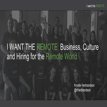 WCA2 Krystle Herbrandson- I want the REMOTE