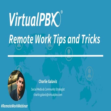 Remote Work Tips and Tricks