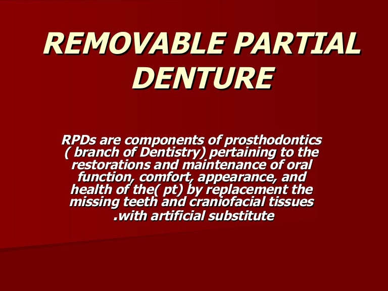 Partial Dentures Teeth Definition  : Partial Dentures Are One Way To Replace Teeth That Are Missing.