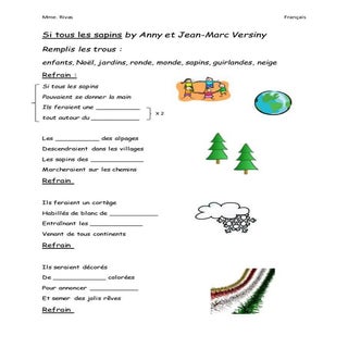 Si tous les sapins