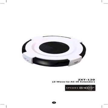 Remotec ZXT120 manual