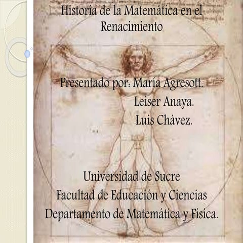 Matemática en el Renacimiento