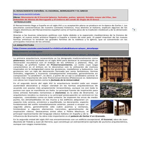 Renacimiento. España