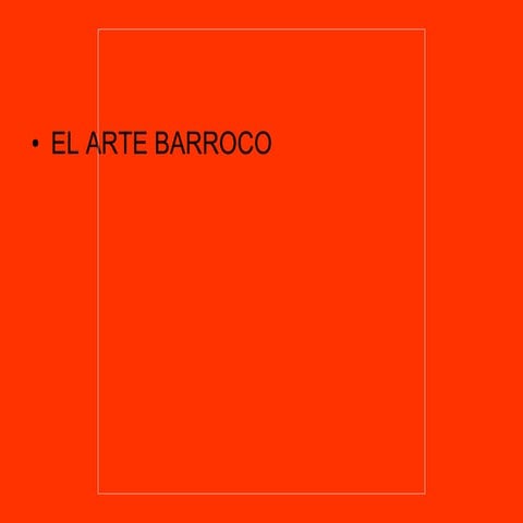 Renacimiento Y Barroco