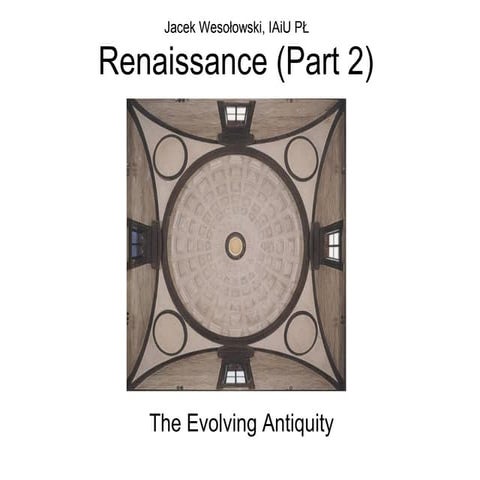 Renaissance Architecture: NETHERLANDS | PPTX
