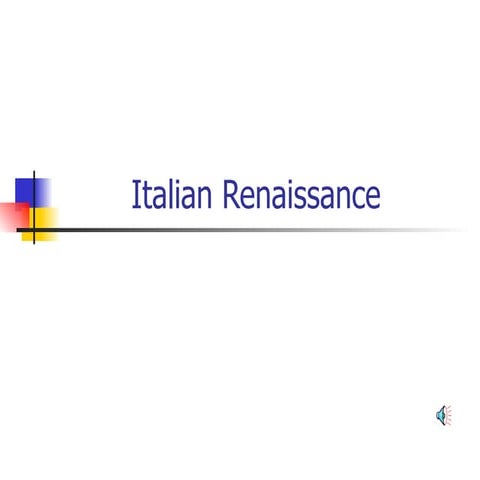 Renaissance Art | PPTX