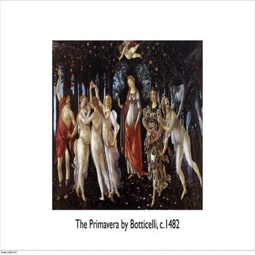 Renaissance allegory