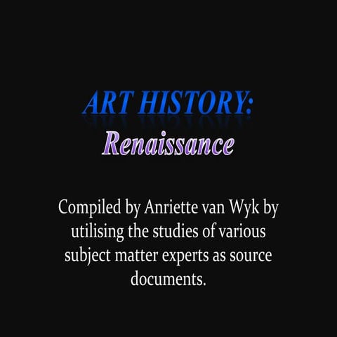 Renaissance art