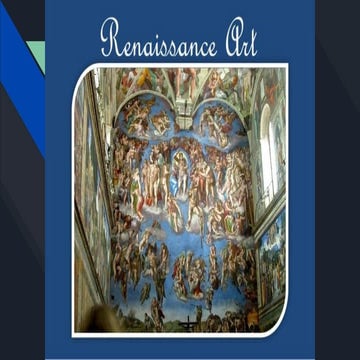 Masterpieces and Masters of the Renaissance Art Movement | PPTX