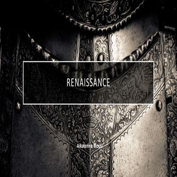 Renaissance art | PPTX