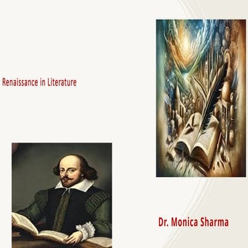 Development of Literature during Renaissance | PPTX