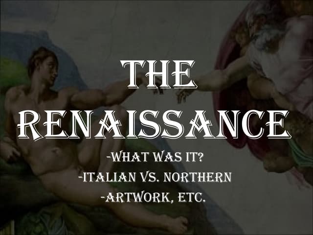Renaissance Power Point