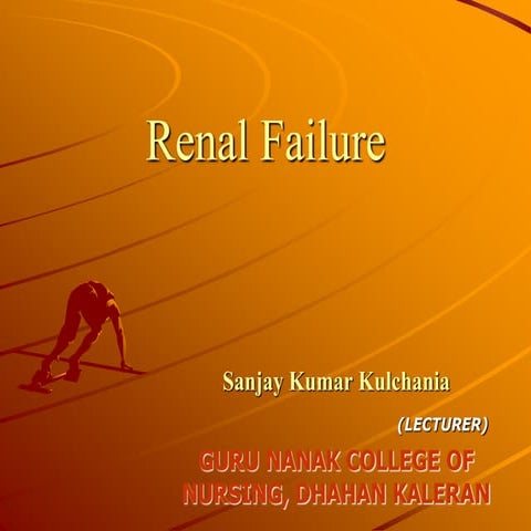 Renal failure 