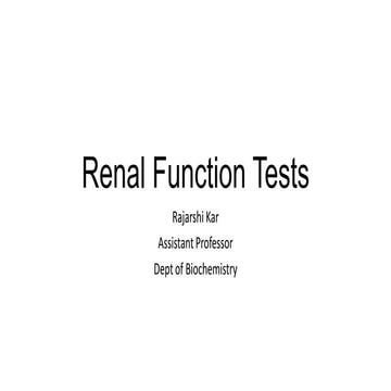 Renal function Tests - PPT.pdf