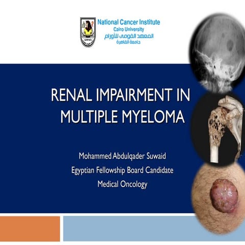 Renal Impairment in Multiple Myeloma