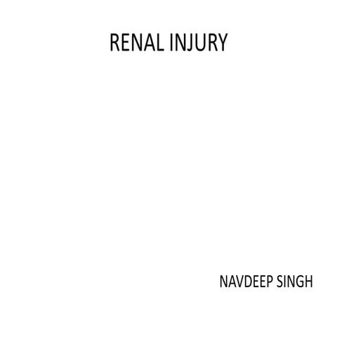 Renal injury-RADIOLOGY