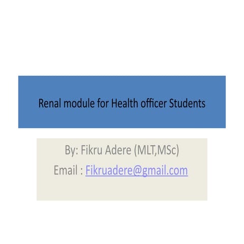 renal module.pptx microbiology of renal module