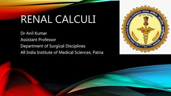 Renal and Ureteric Colic (Concise Emergency Evaluation) | PDF | Medical ...
